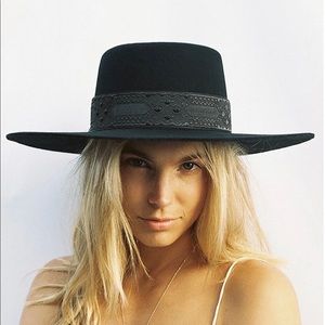 Lack of Color Sierra Black Hat - 55cm(Small)